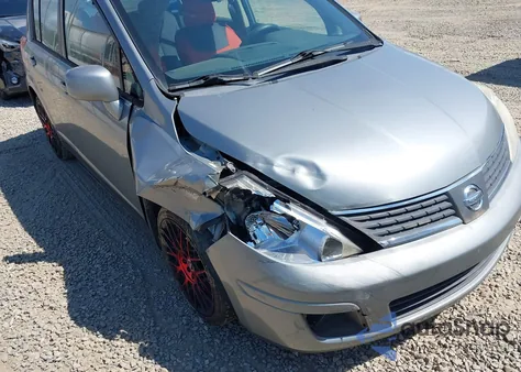 2007 Nissan Versa 1.8S из США, поврежденный, VIN 3N1BC13E27L411249